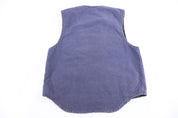 Carhartt Logo Patch Blue Full Zip Vest