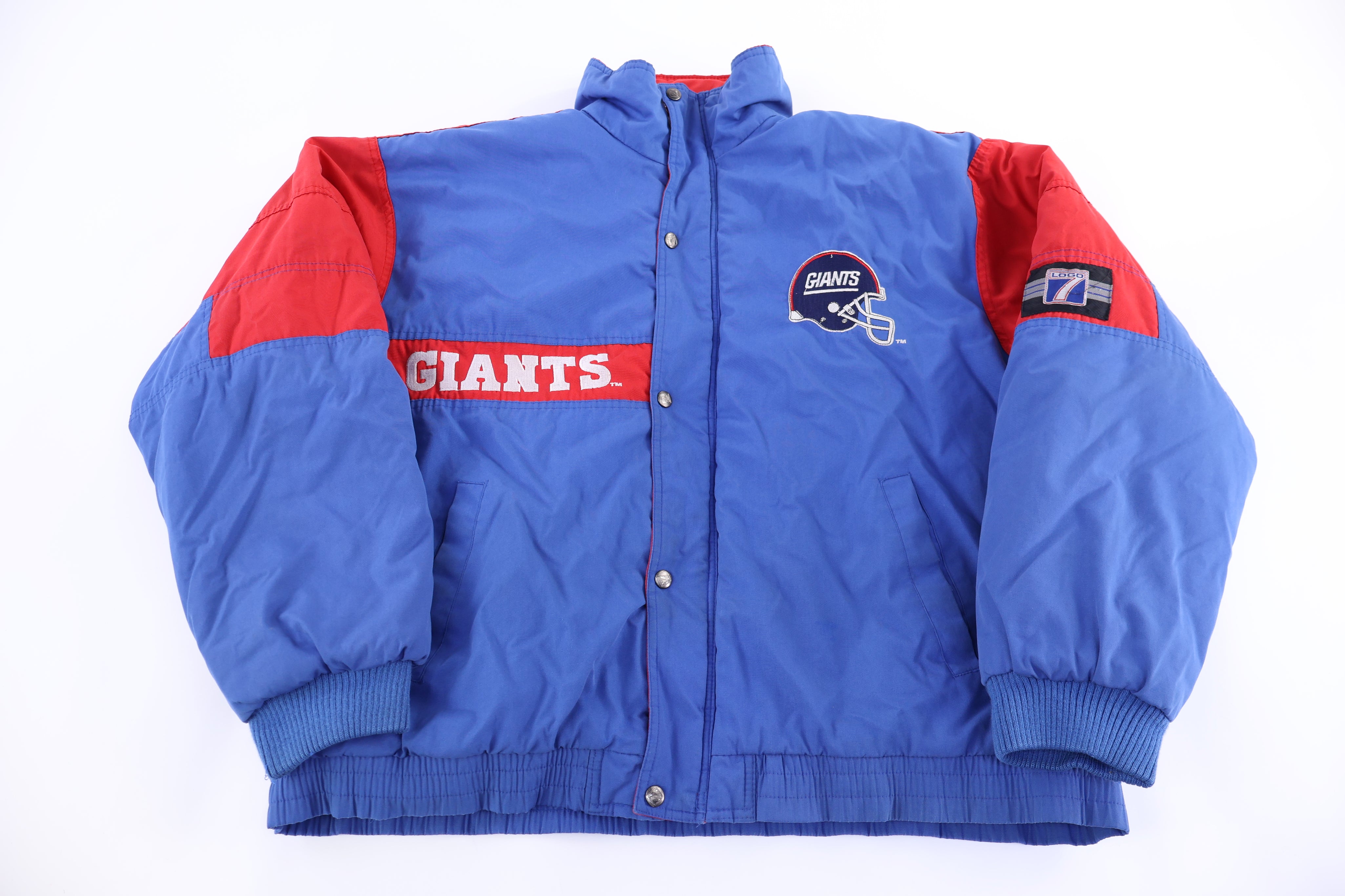 90's New York Giants Football Full Zip Jacket