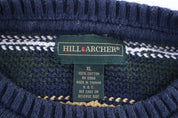 Vintage Hill Archer Multipattern Knit Sweater