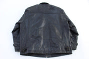 Vintage Il-Woo Black Leather Jacket