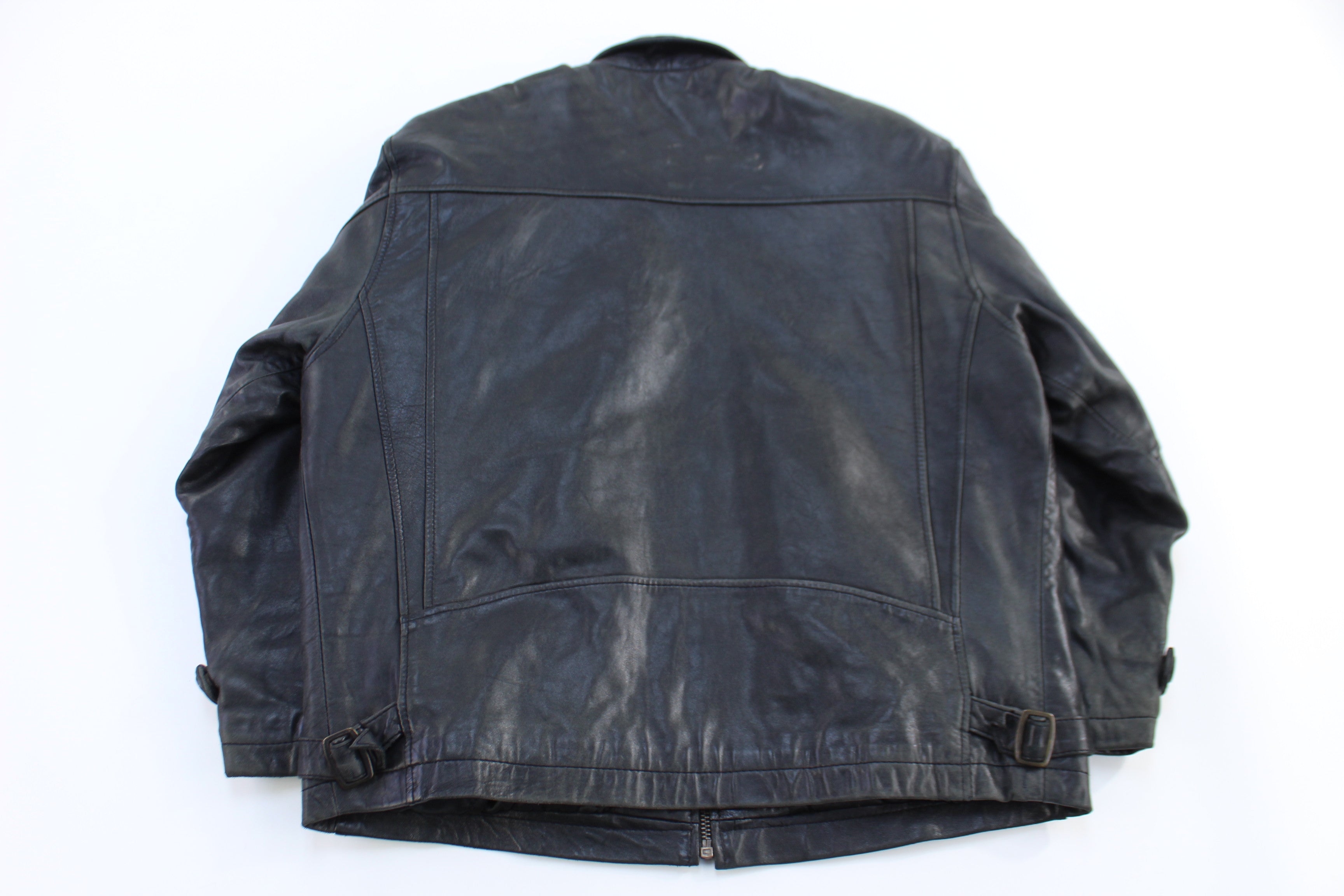 Vintage Il-Woo Black Leather Jacket