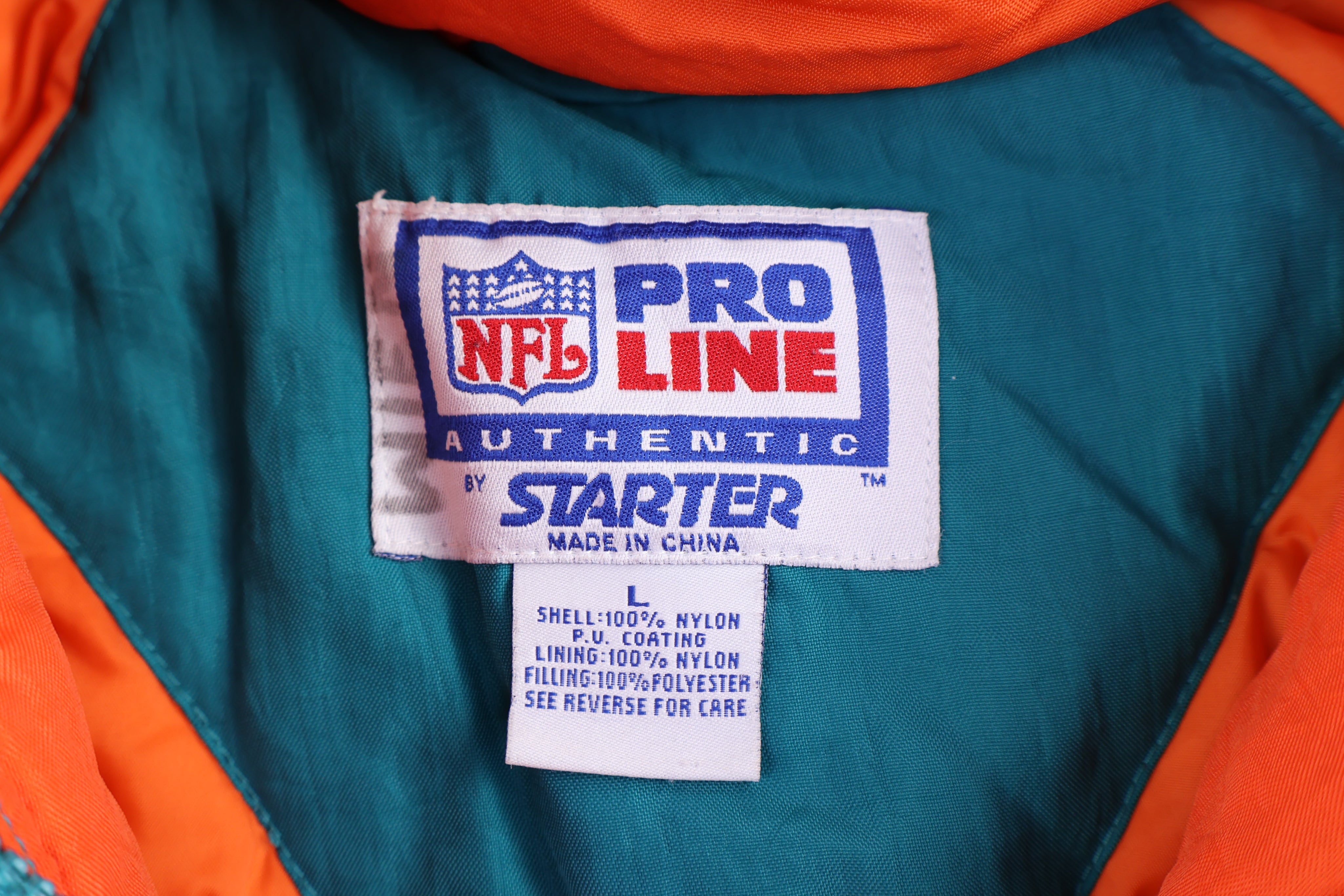 Youth Miami Dolphins Football Puffer Jacket