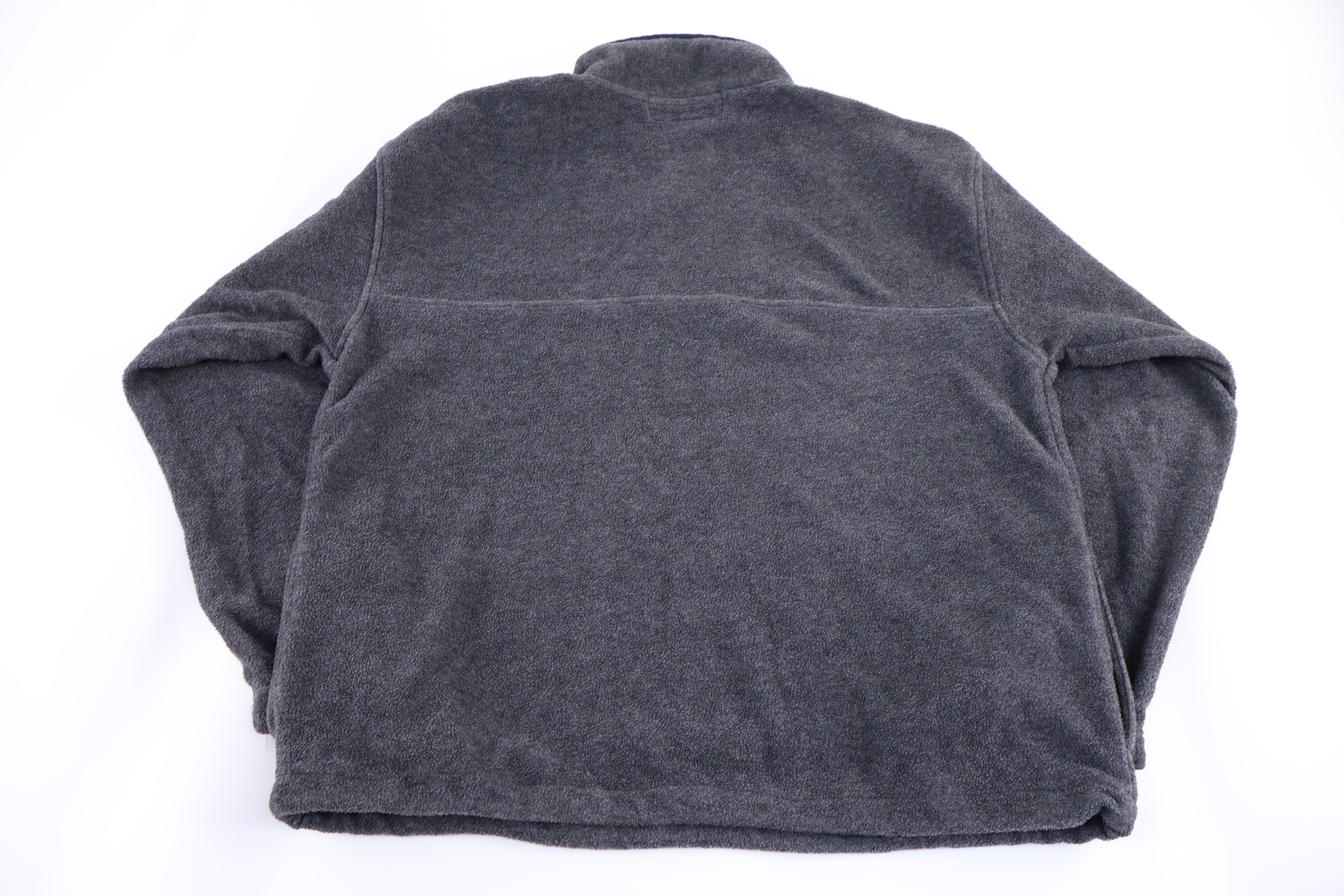 Vintage Big Dogs Grey Quarter Zip Pullover