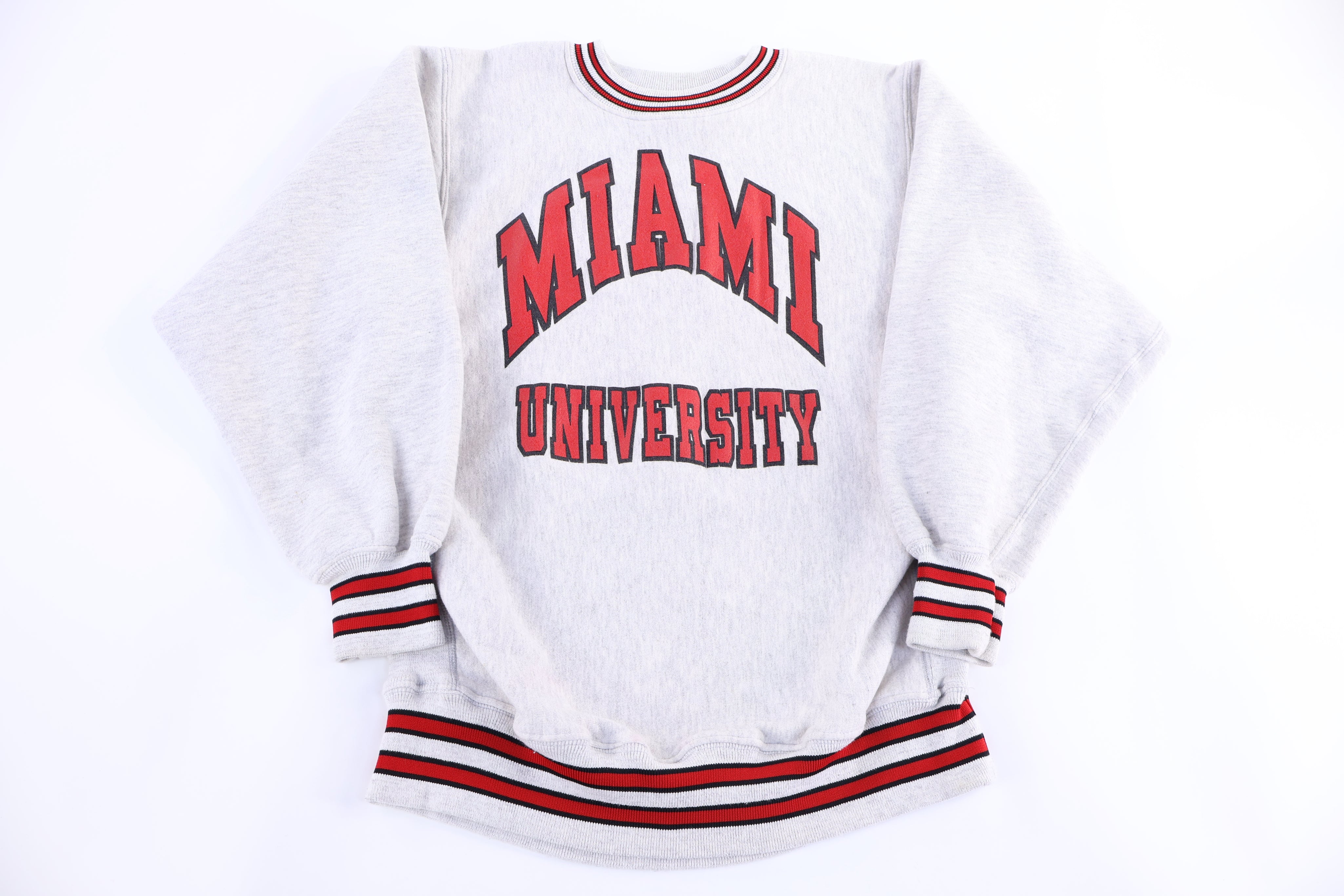 90's Miami University Embroidered Sweatshirt