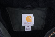 Carhartt Logo Patch Green Full Zip Jacket