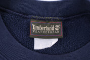 90's Timberland Embroidered Navy Sweatshirt