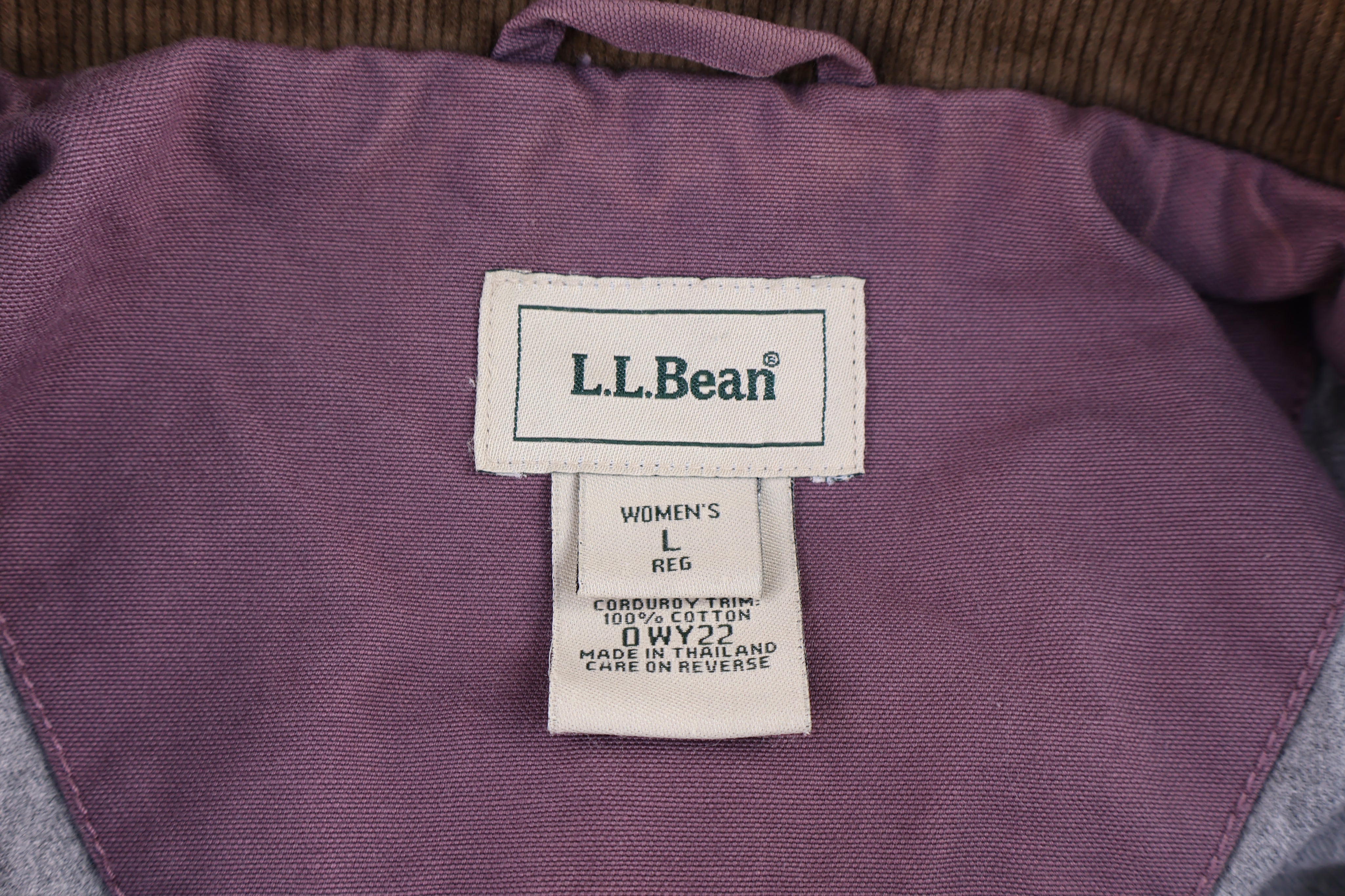 Women's Vintage L.L. Bean Purple Chore Jacket