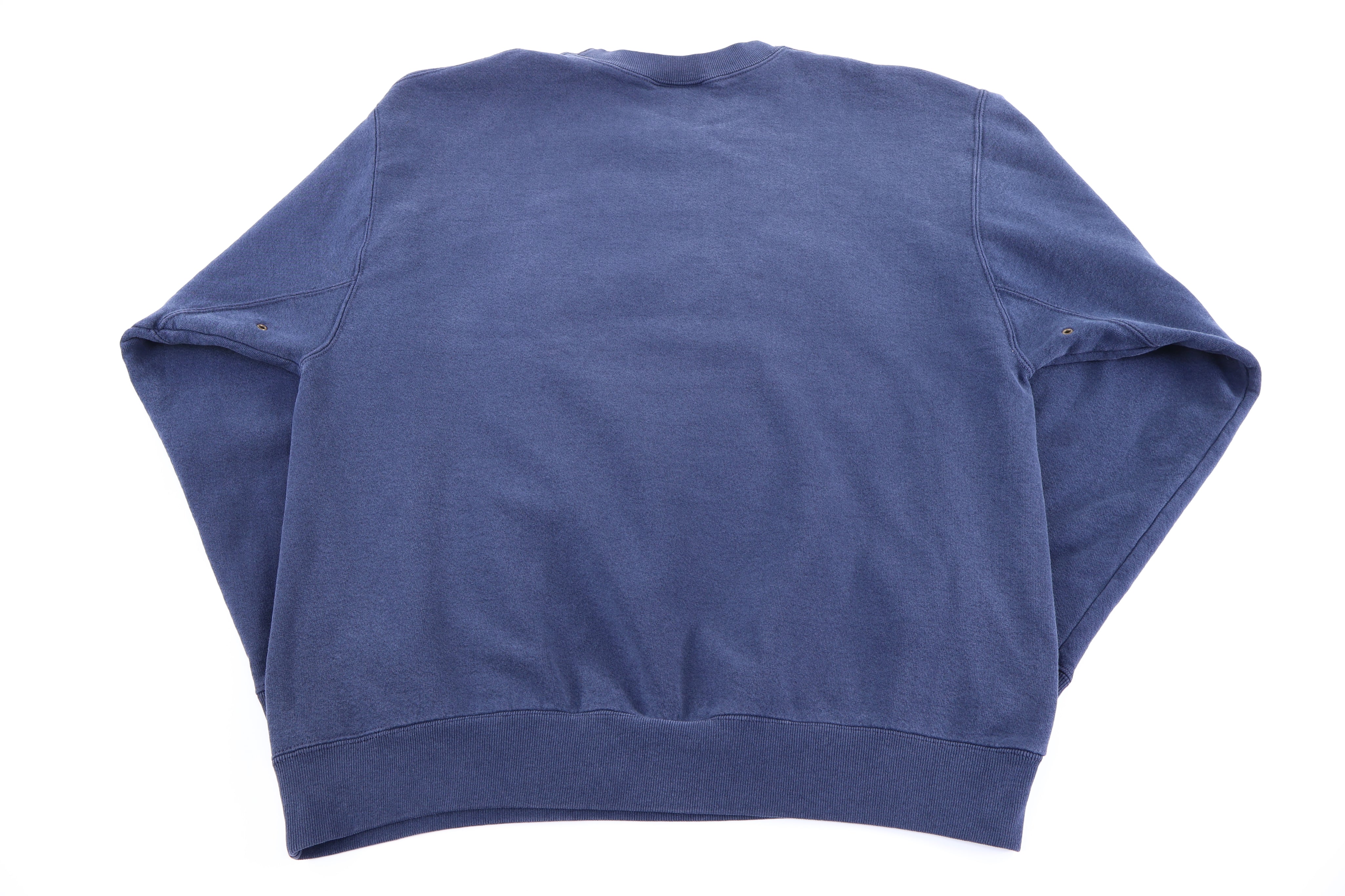 90's Timberland Embroidered Navy Sweatshirt