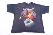 90's Detroit Red Wings Hockey T-shirt