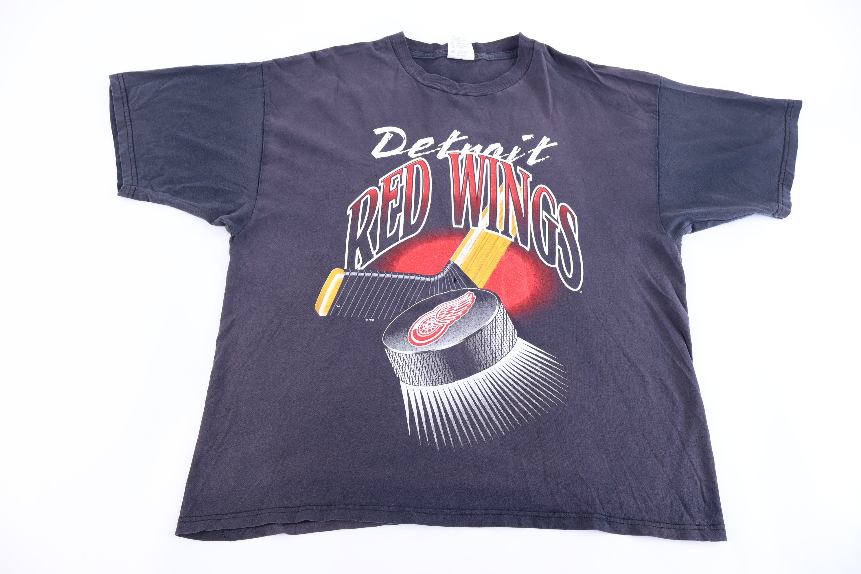 90's Detroit Red Wings Hockey T-shirt