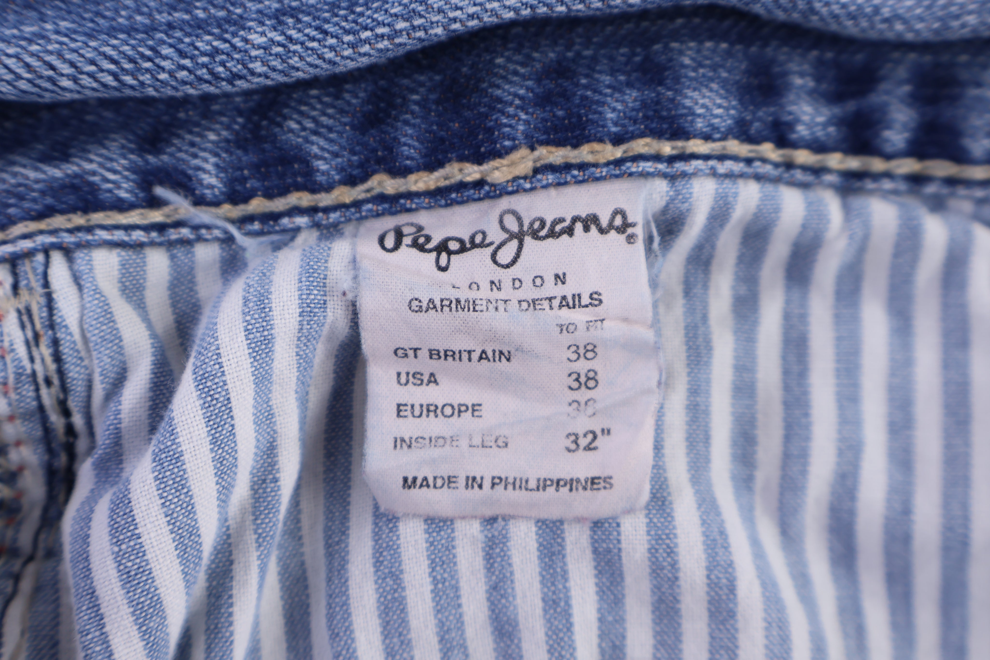 Pepe Jeans Light Wash Denim Jeans