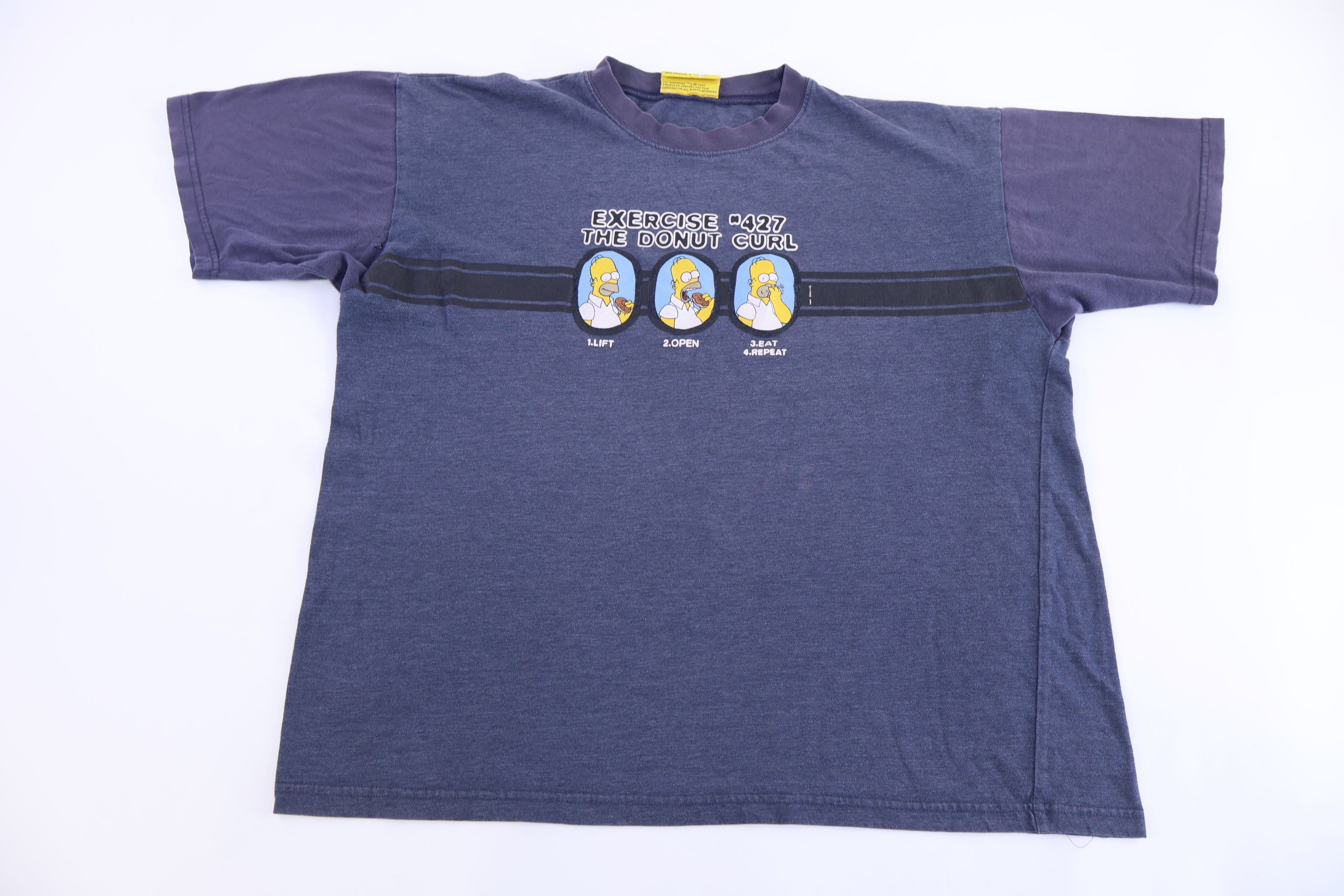 2002 The Simpsons Homer Graphic T-shirt