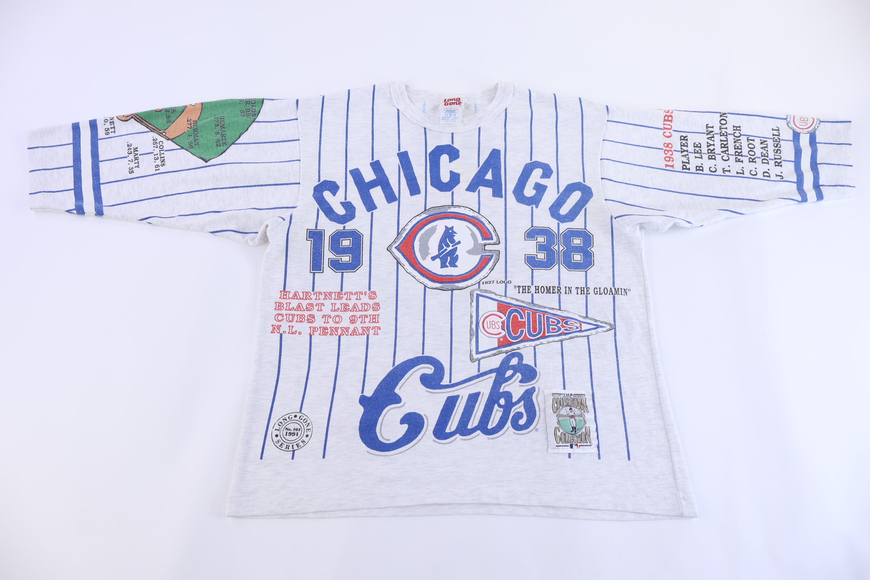 1991 Chicago Cubs Baseball T-shirt