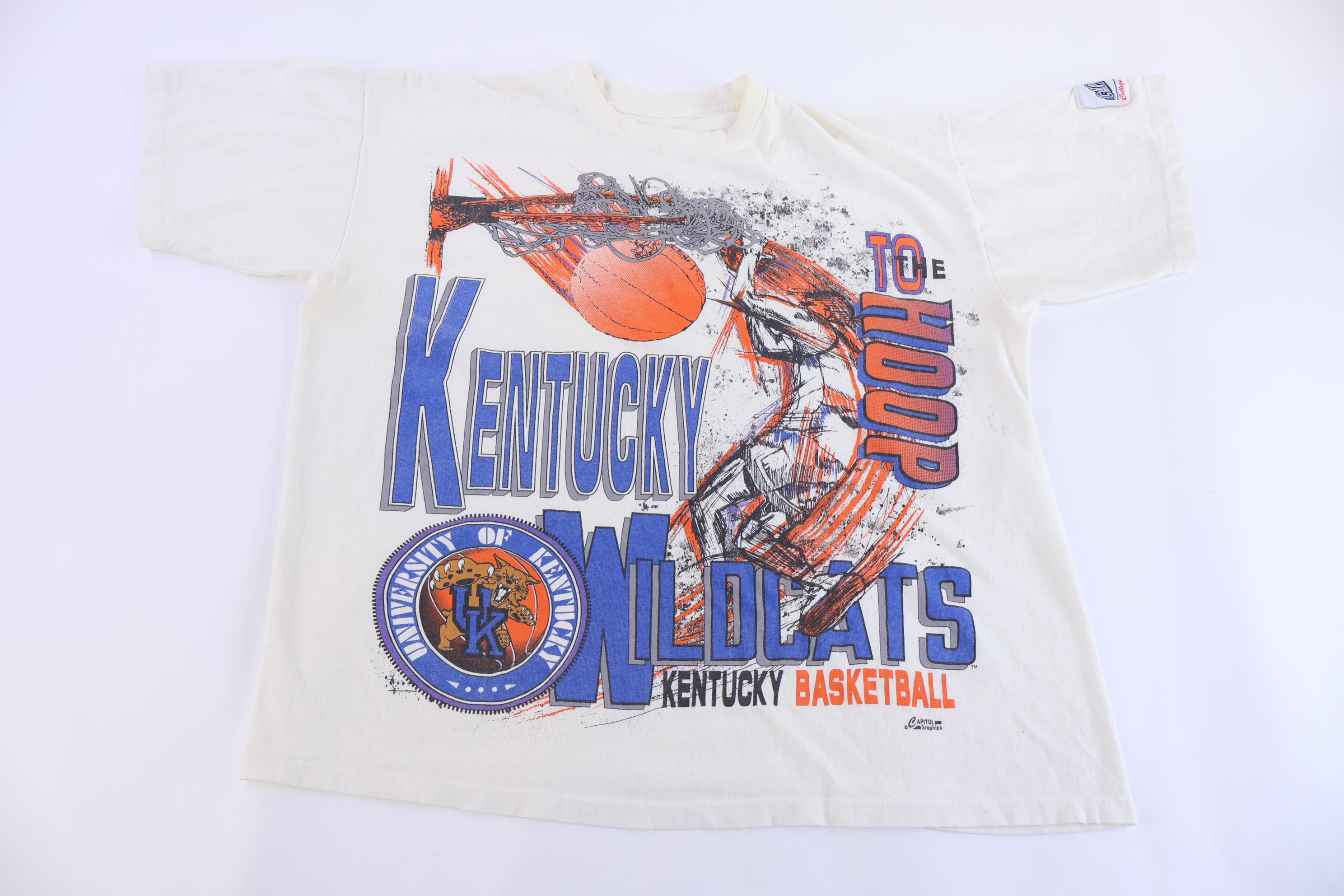 90's University of Kentucky Wildcats Basketball T-shirt
