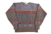 90's Le Tigre Multicolor Knit Sweater