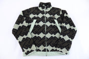 The North Face Multipattern Fleece Full Zip Sweater