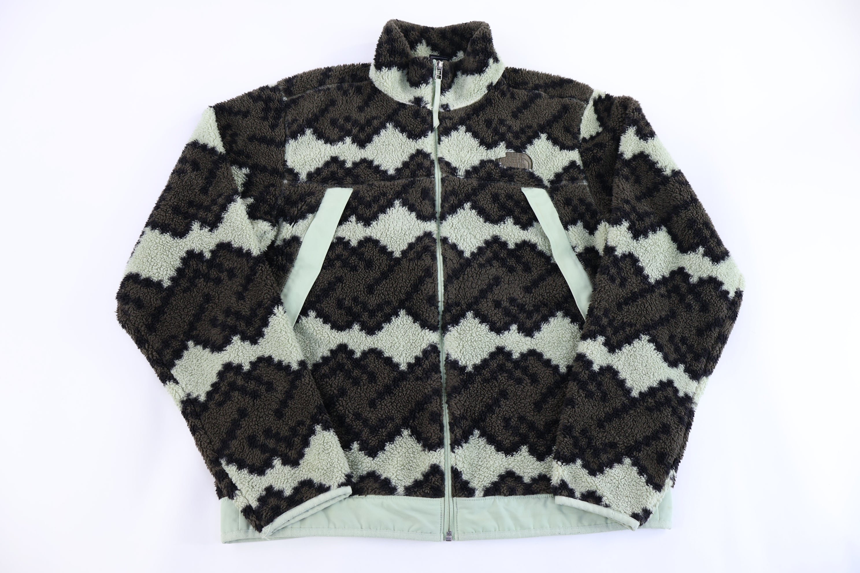 The North Face Multipattern Fleece Full Zip Sweater
