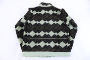 The North Face Multipattern Fleece Full Zip Sweater