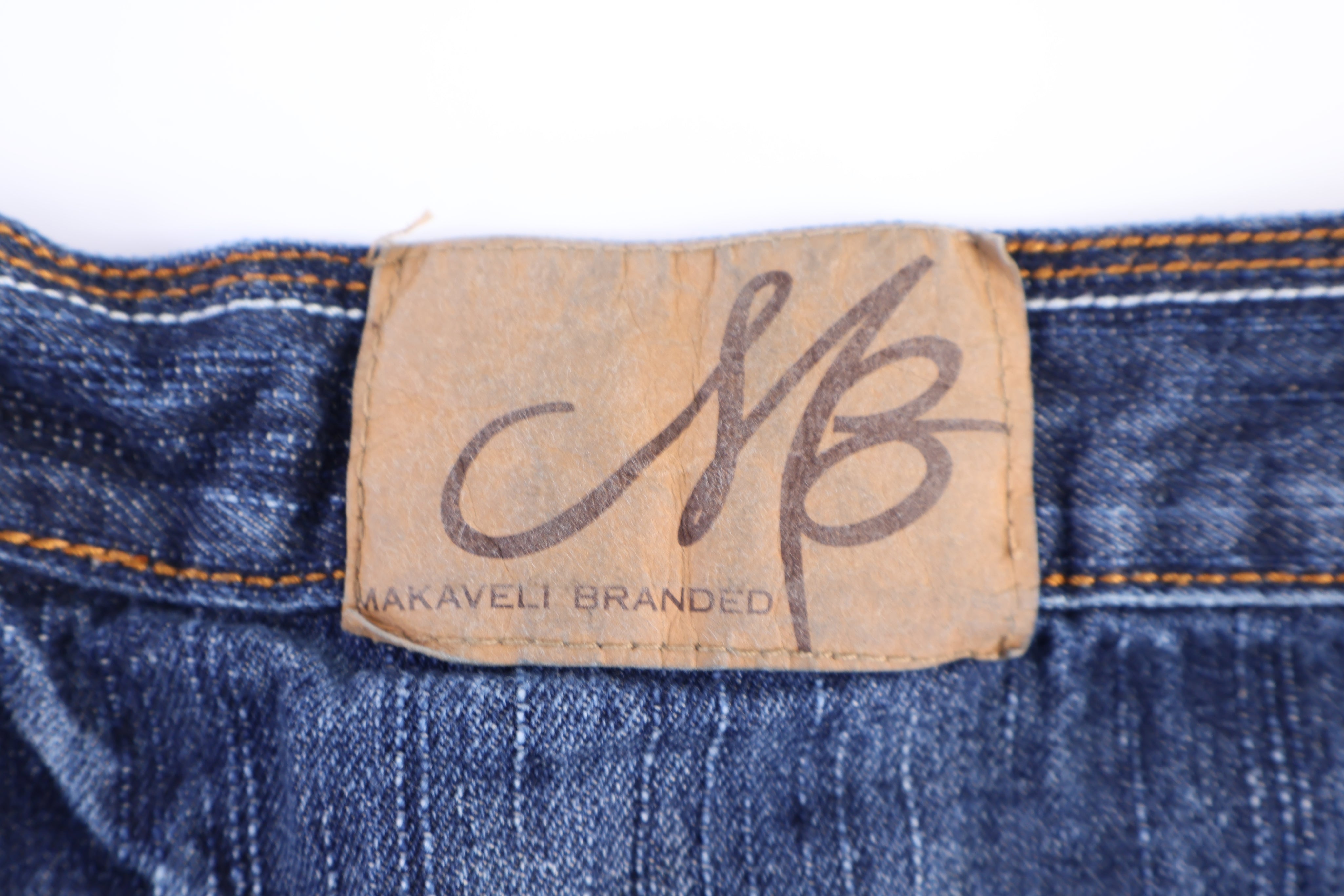 Makaveli Dark Wash Denim Jeans