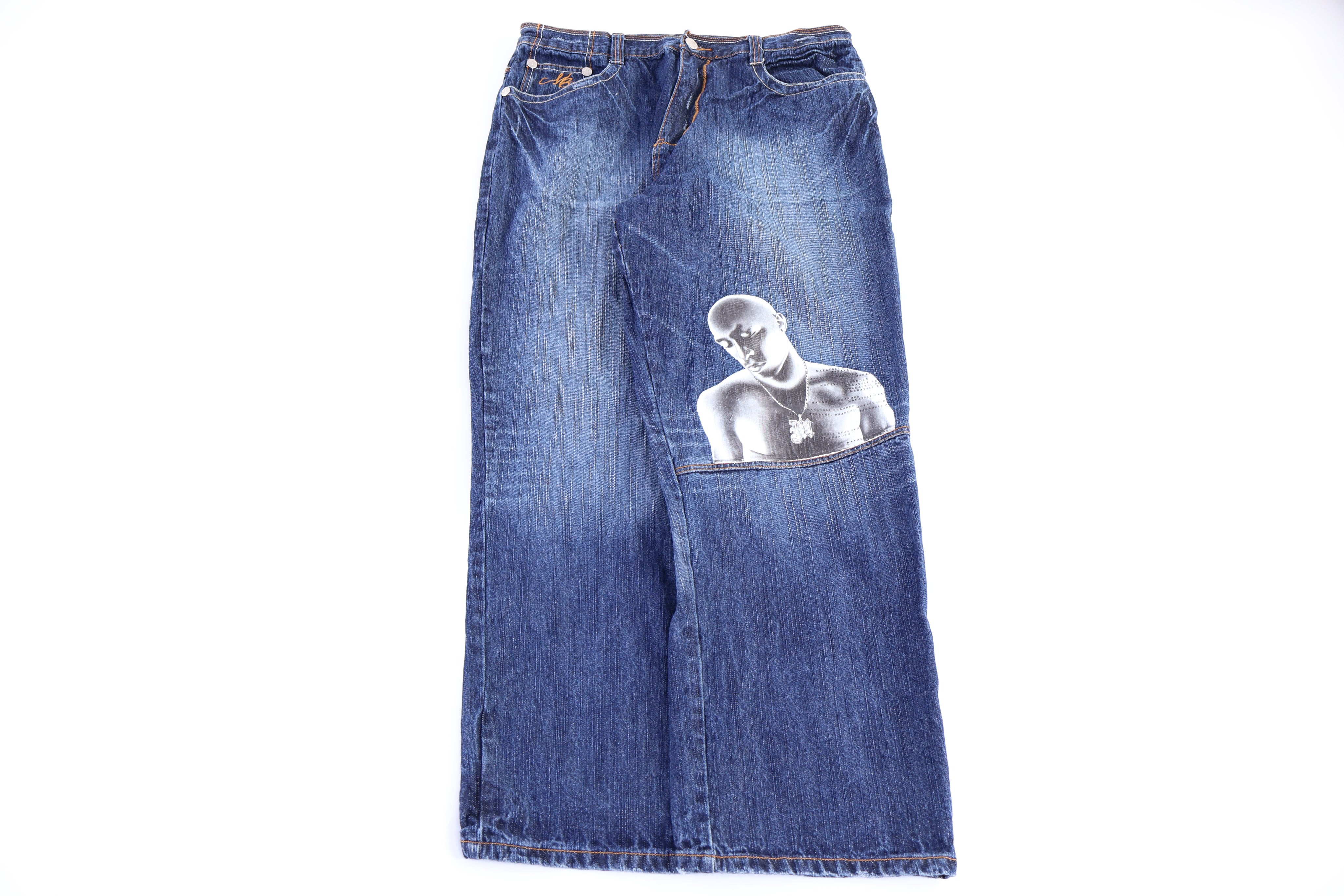 Makaveli Dark Wash Denim Jeans