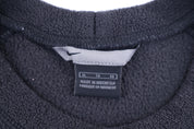 Vintage Nike Embroidered Black Fleece Pullover