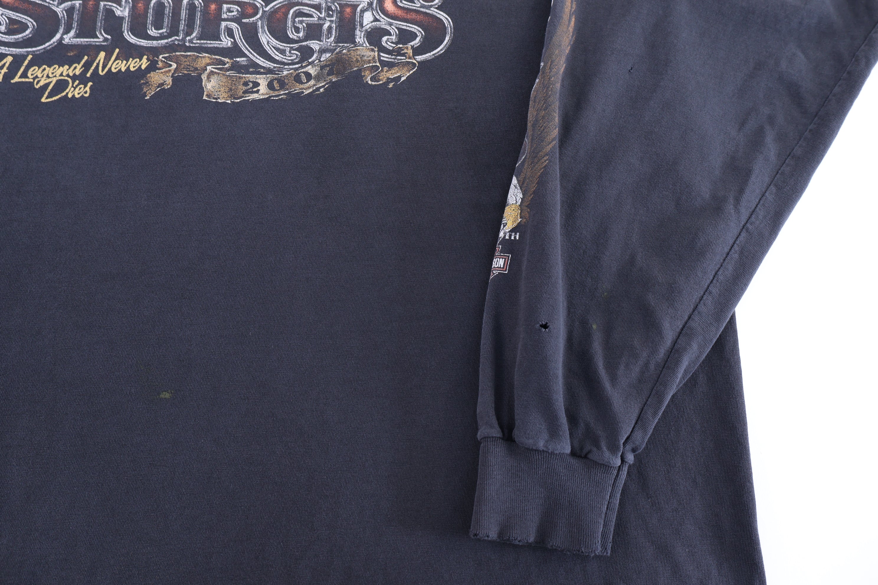 Harley Davidson Motorcycles Devils Tower LS T-shirt