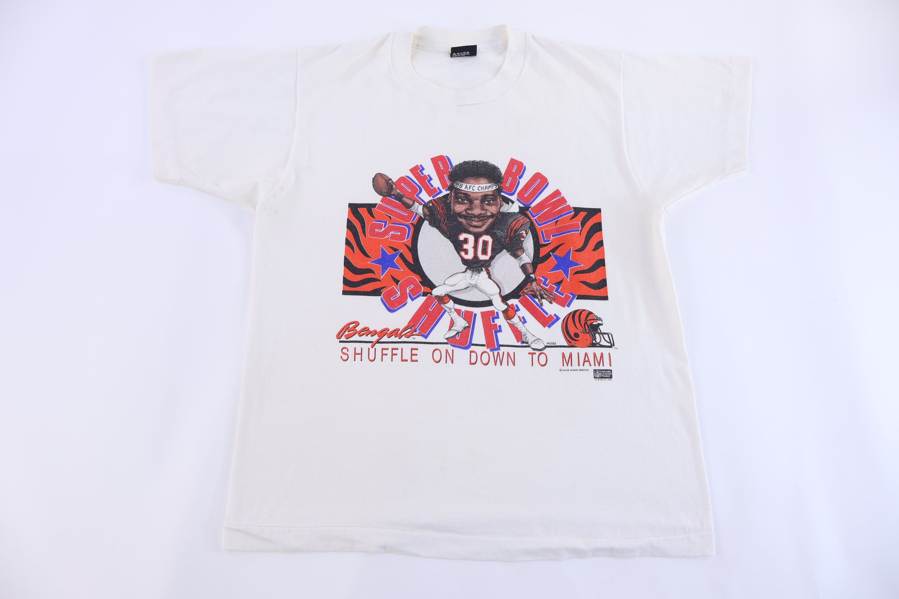 1988 Cincinnati Bengals Super Bowl Champions T-shirt