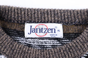 90's Jantzen Multipattern Knit Sweater