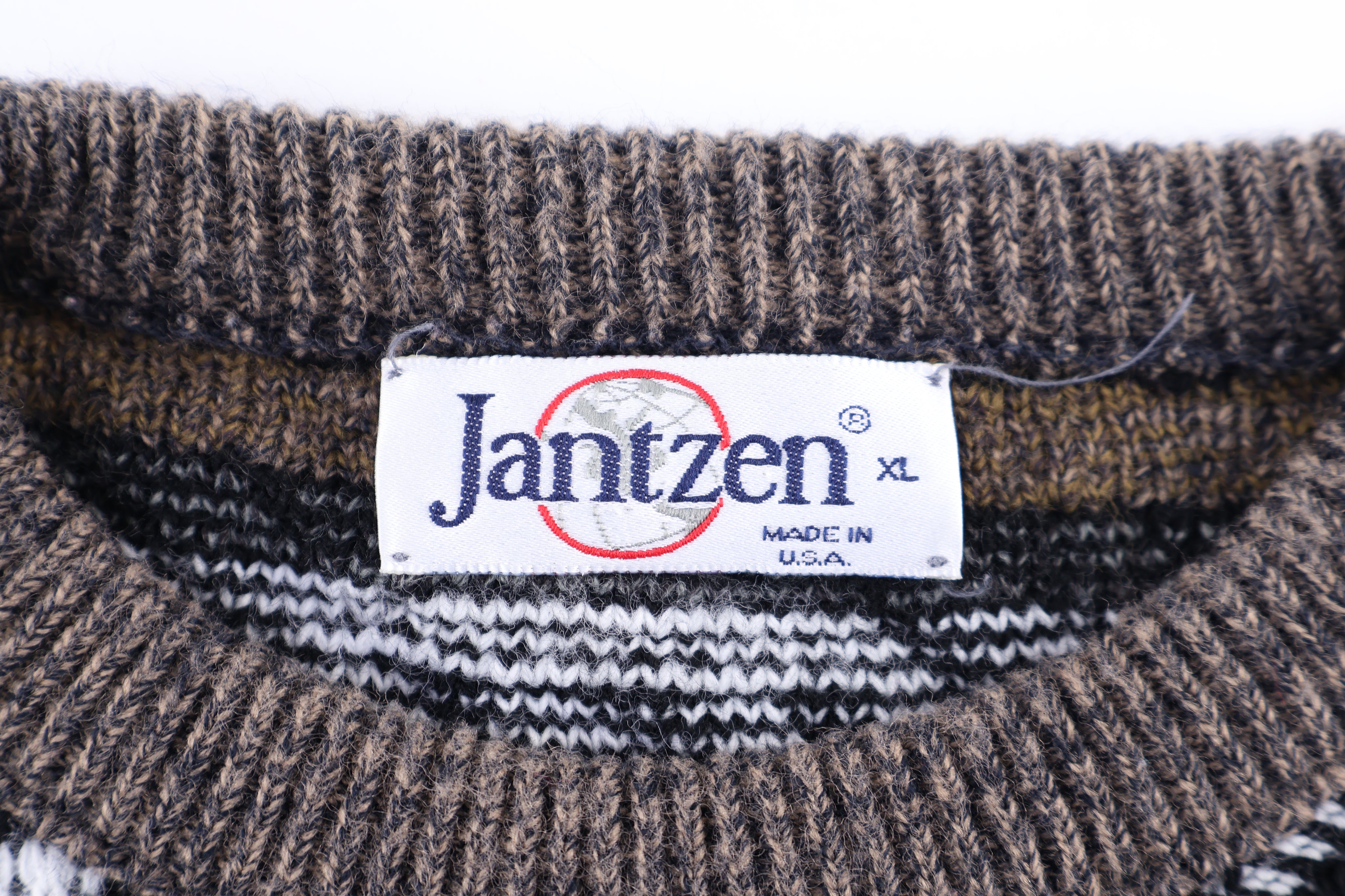90's Jantzen Multipattern Knit Sweater