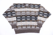 90's Jantzen Multipattern Knit Sweater