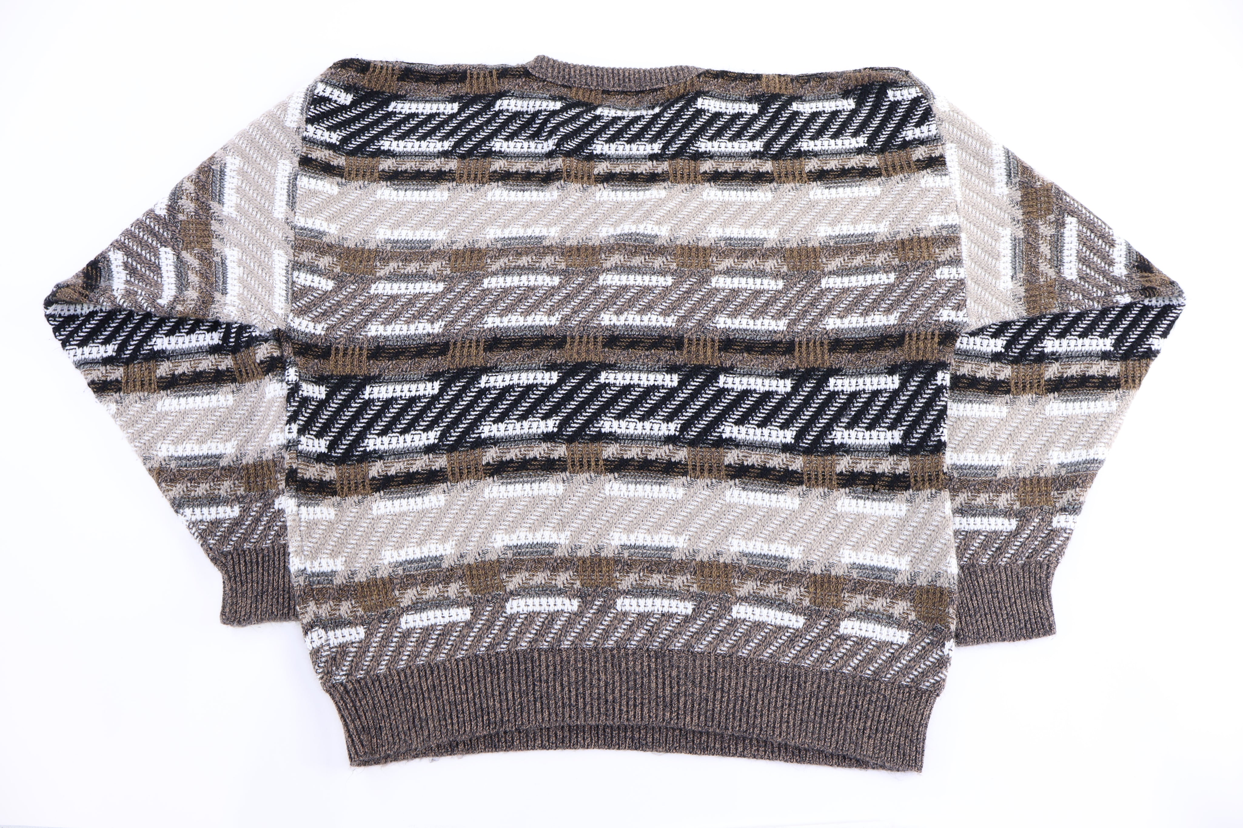 90's Jantzen Multipattern Knit Sweater