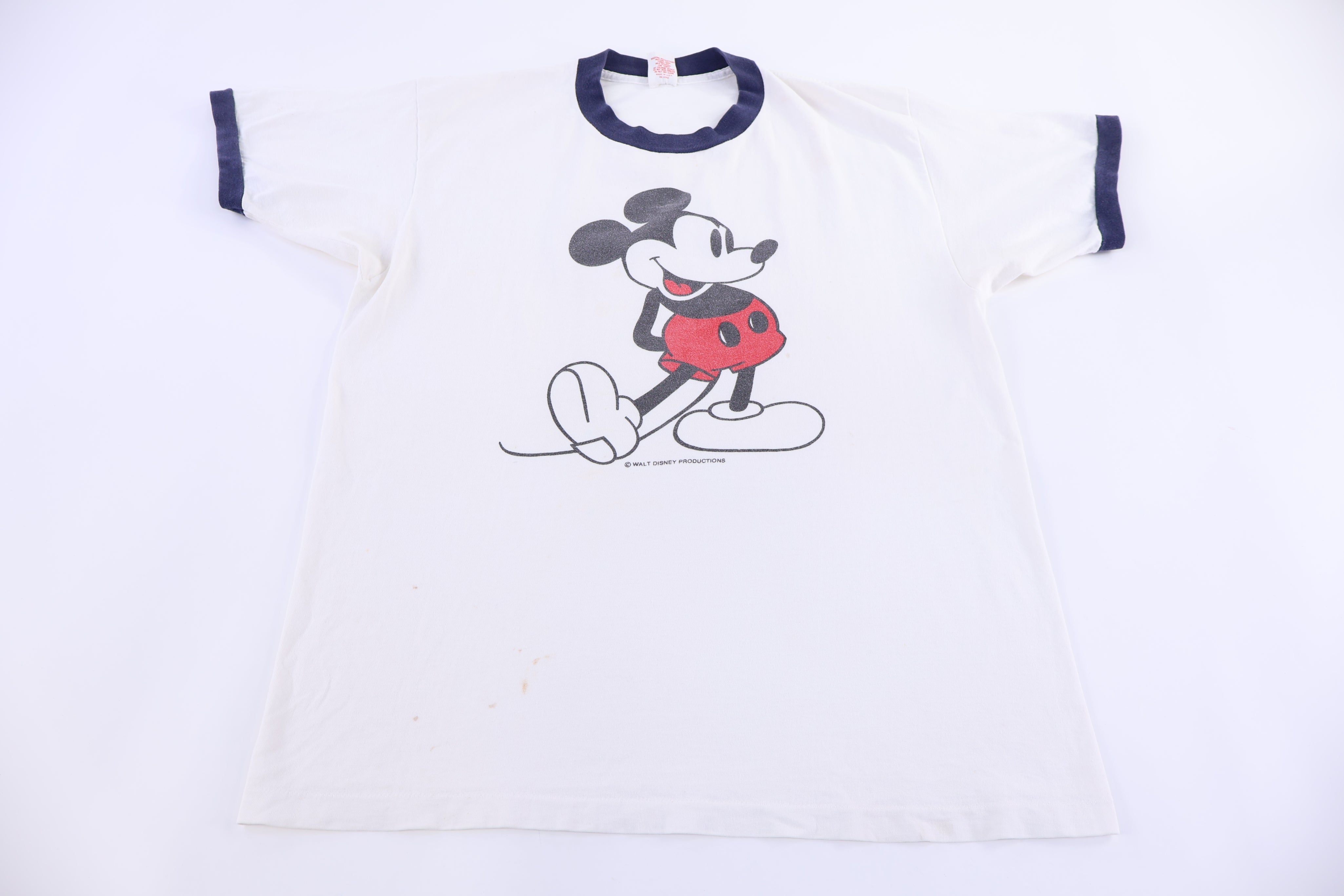 90's Walt Disney Mickey Mouse Ringer T-shirt