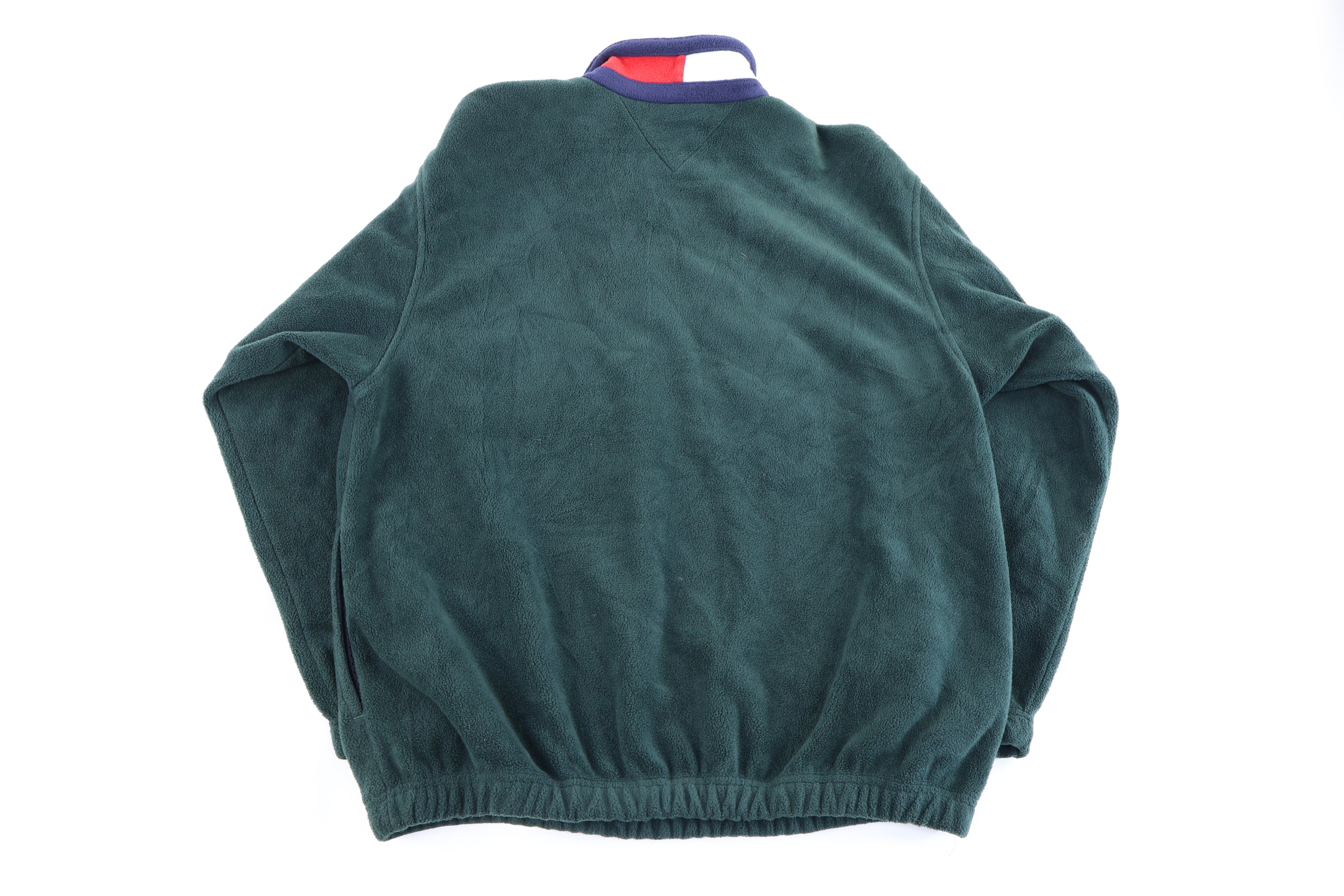 Vintage Tommy Hilfiger Green Fleece Pullover