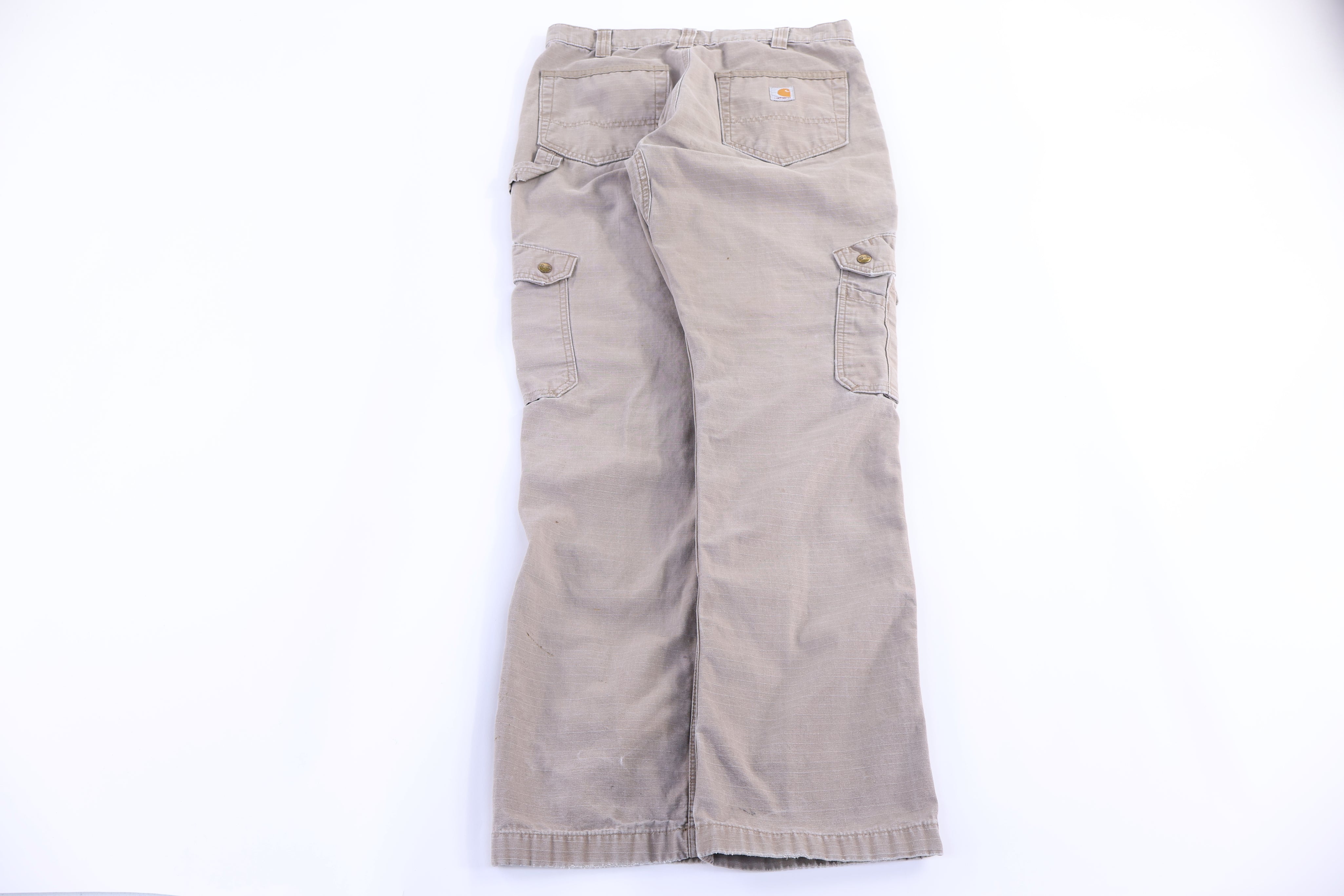 Carhartt Logo Patch Tan Cargo Pants