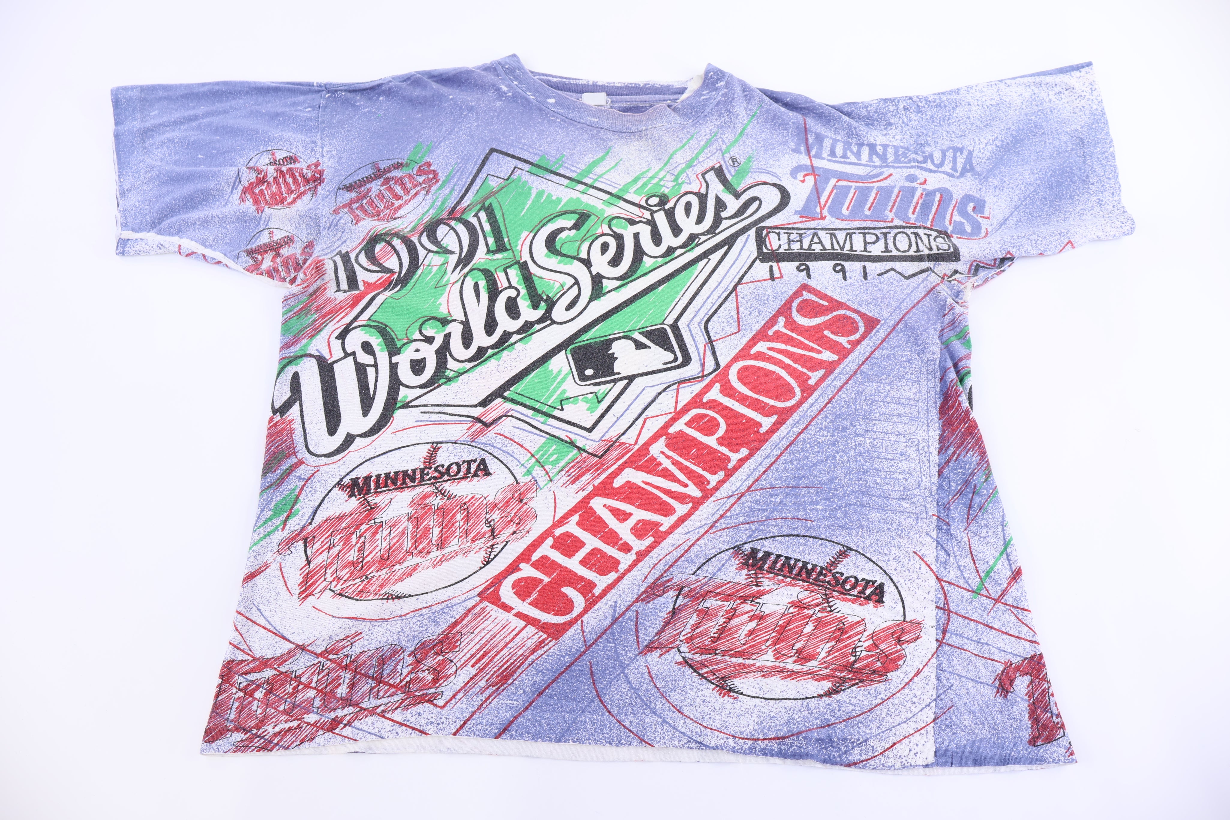 1994 Minnesota Twins Baseball World Series Champs T-shirt