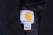 Carhartt Logo Patch Black Full Zip Vest