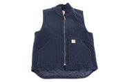 Carhartt Logo Patch Black Full Zip Vest