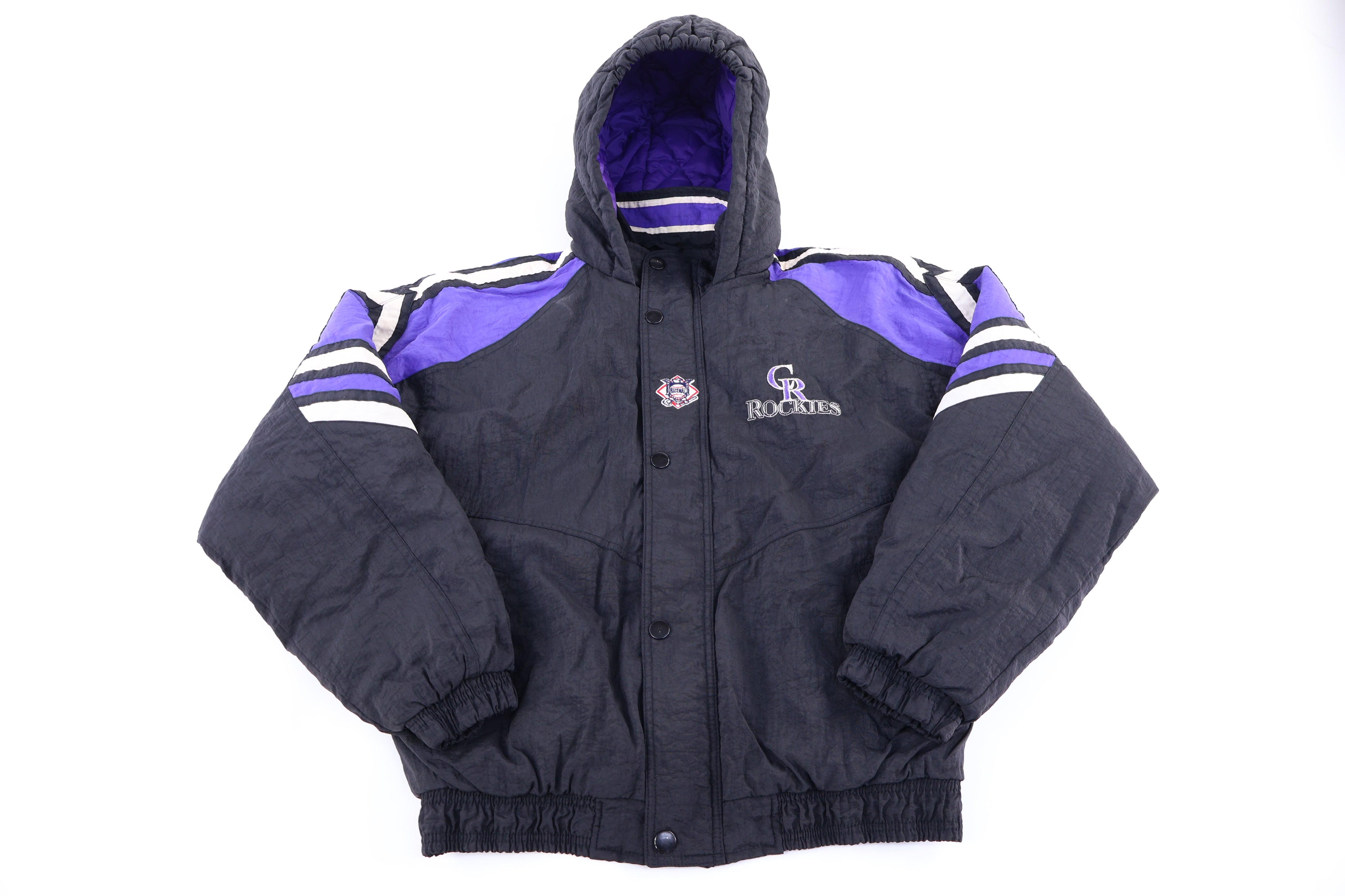 Starter Colorado Rockies Baseball Full Zip Jacket
