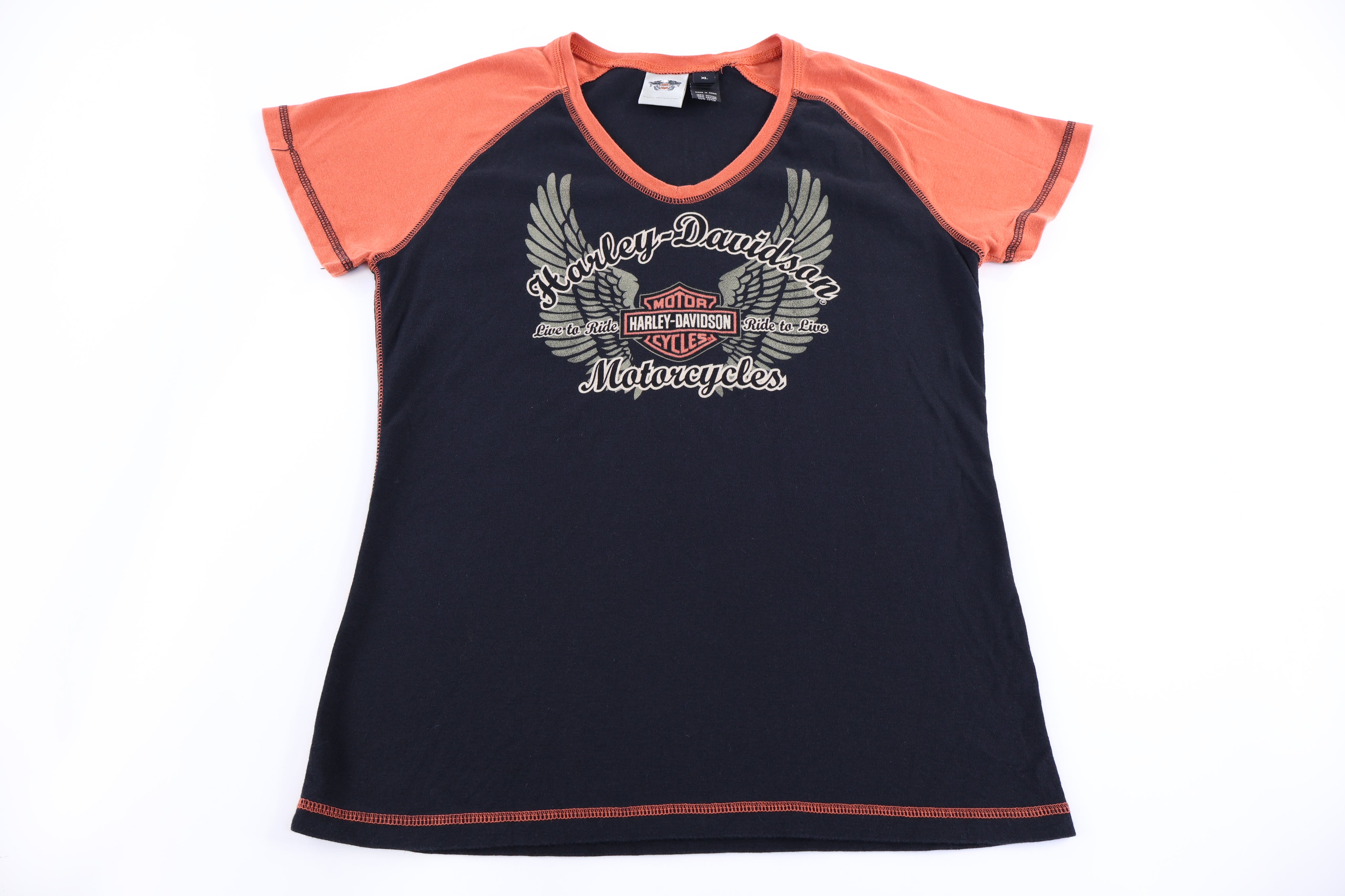 Women's Harley Davidson Motorcycles T-shirt