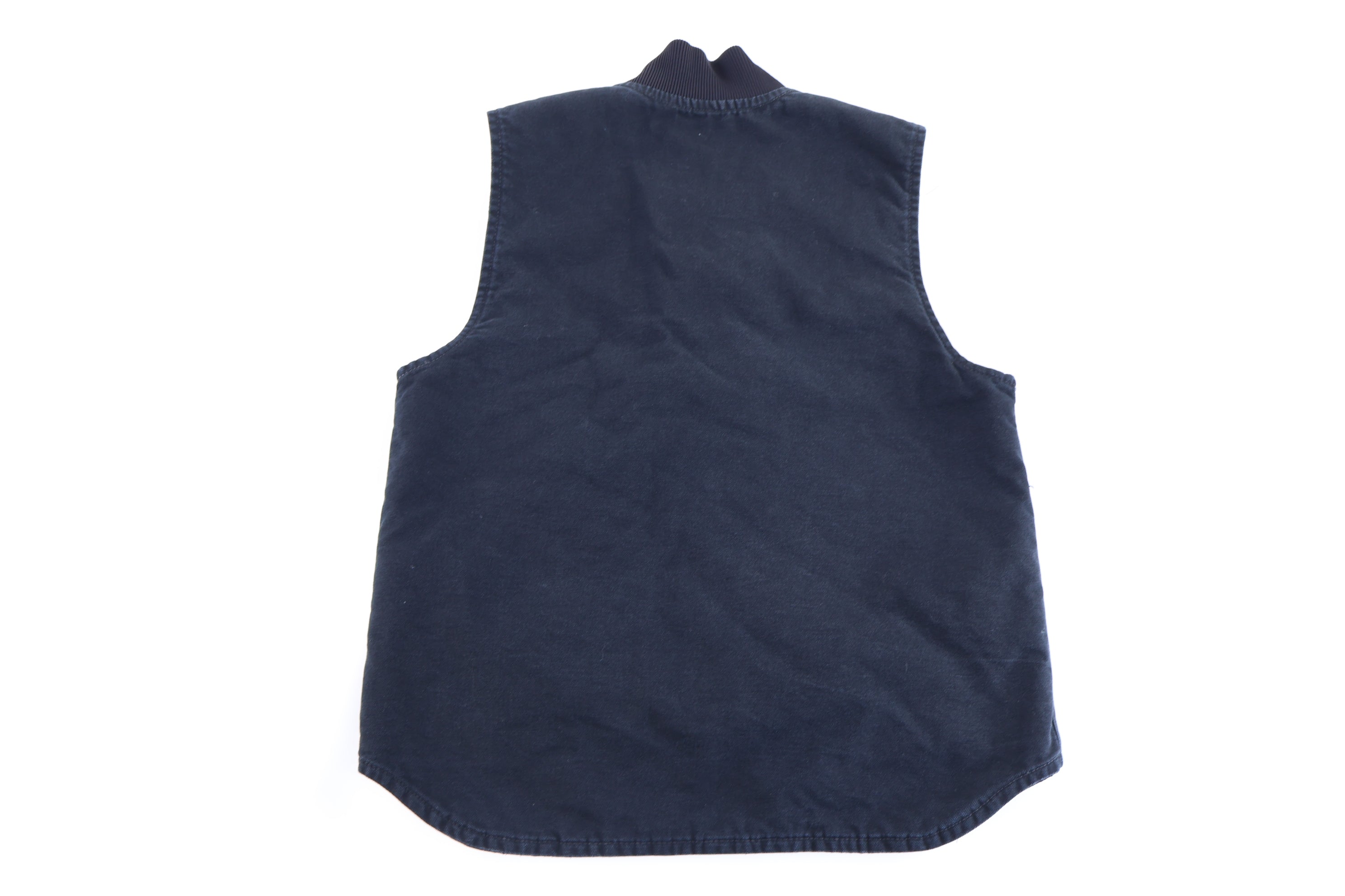 Carhartt Logo Patch Black Full Zip Vest