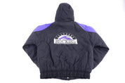 Starter Colorado Rockies Baseball Full Zip Jacket