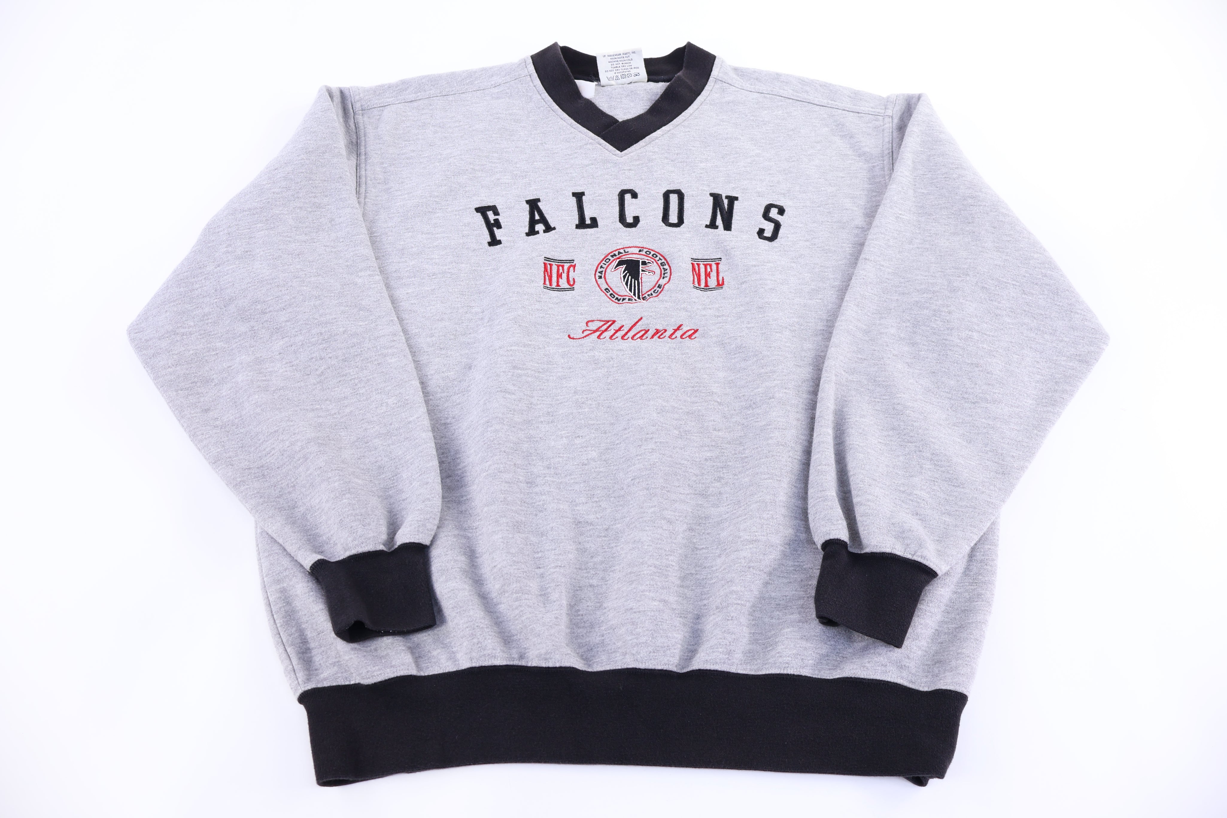 Vintage Atlanta Falcons Football Embroidered Sweatshirt