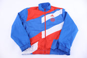 Adidas Embroidered Logo Multicolor Full Zip Reversible Jacket