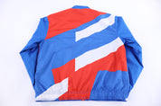 Adidas Embroidered Logo Multicolor Full Zip Reversible Jacket