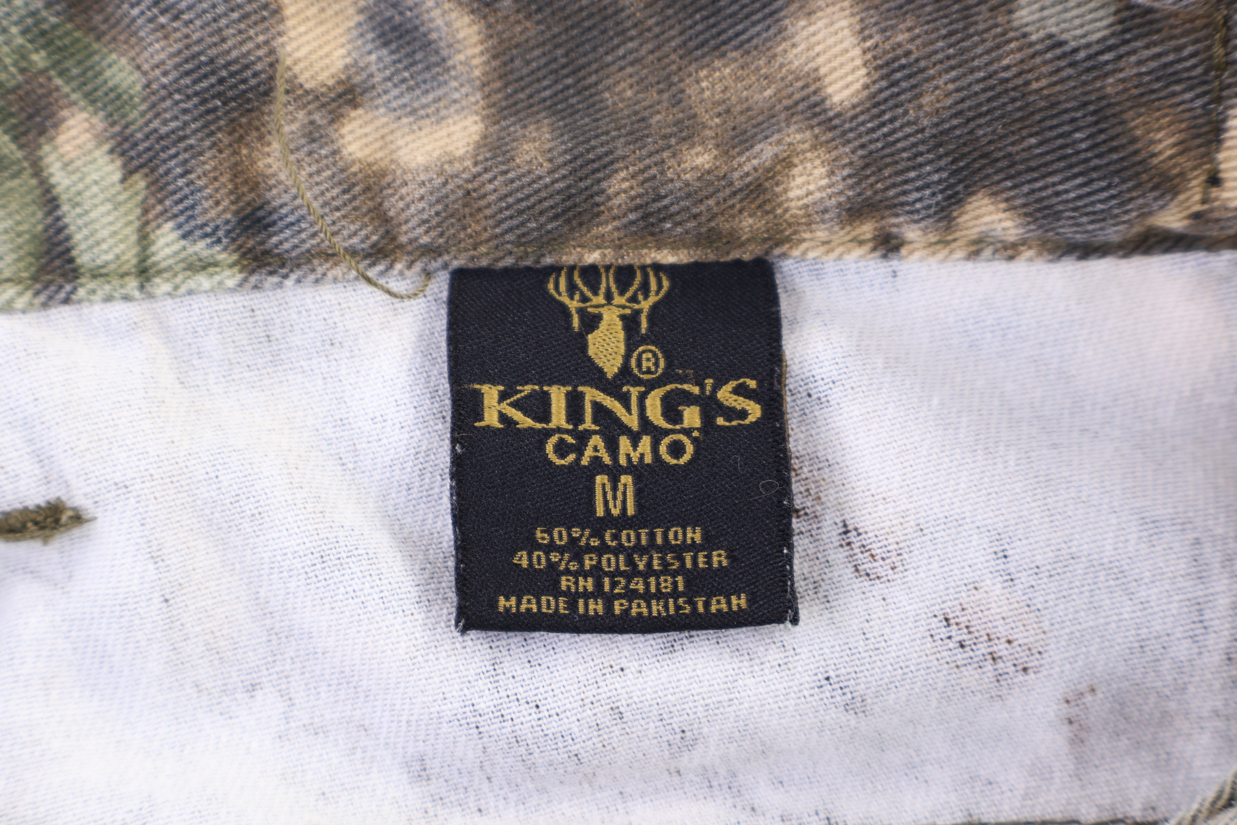 Vintage King's Camo Cargo Pants