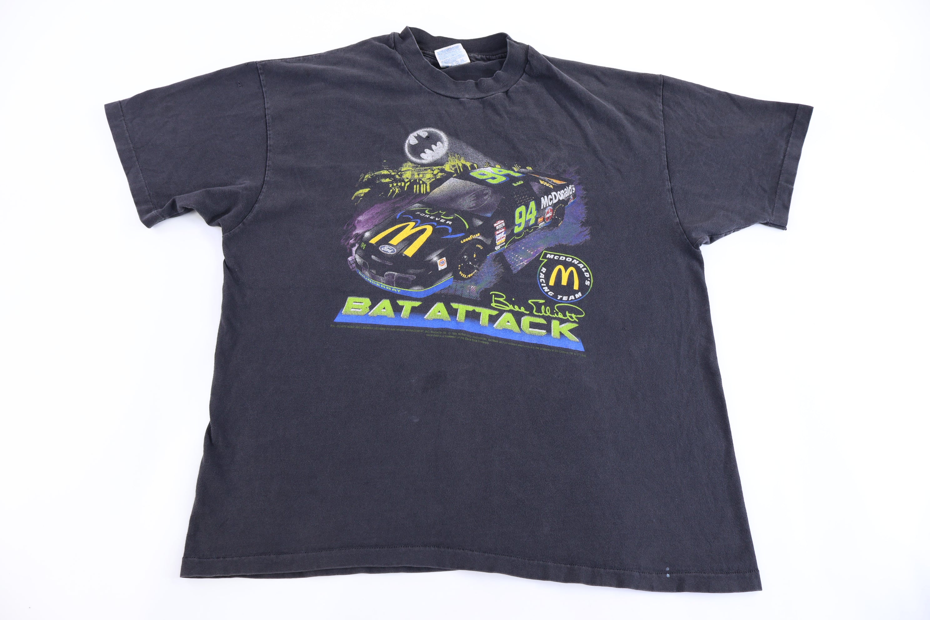 1995 Batman Bill Elliot Racing Graphic T-shirt