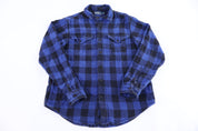 Polo by Ralph Lauren Black & Blue Plaid LS Button Down