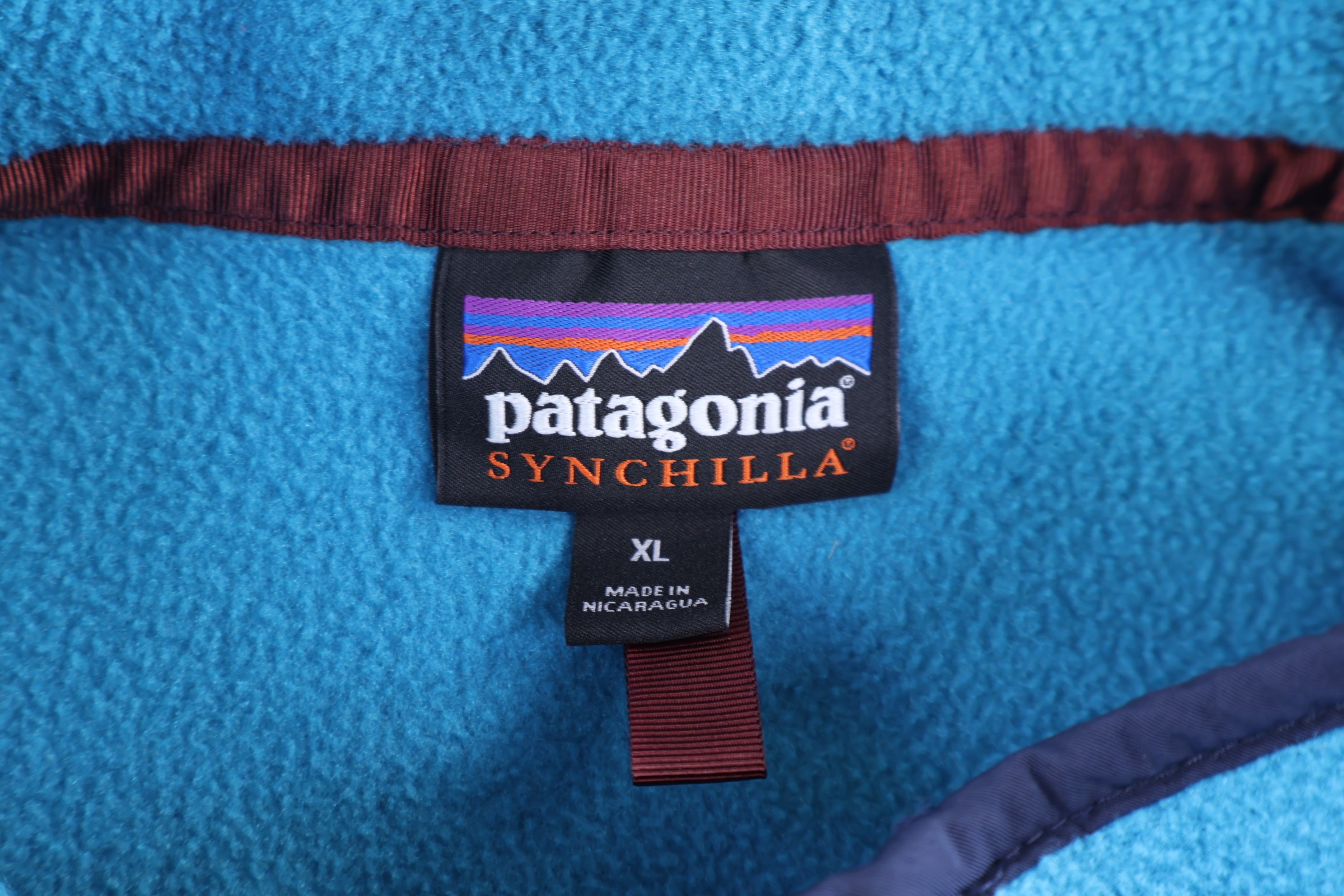 Patagonia Synchilla Logo Patch Snap-T Fleece Pullover