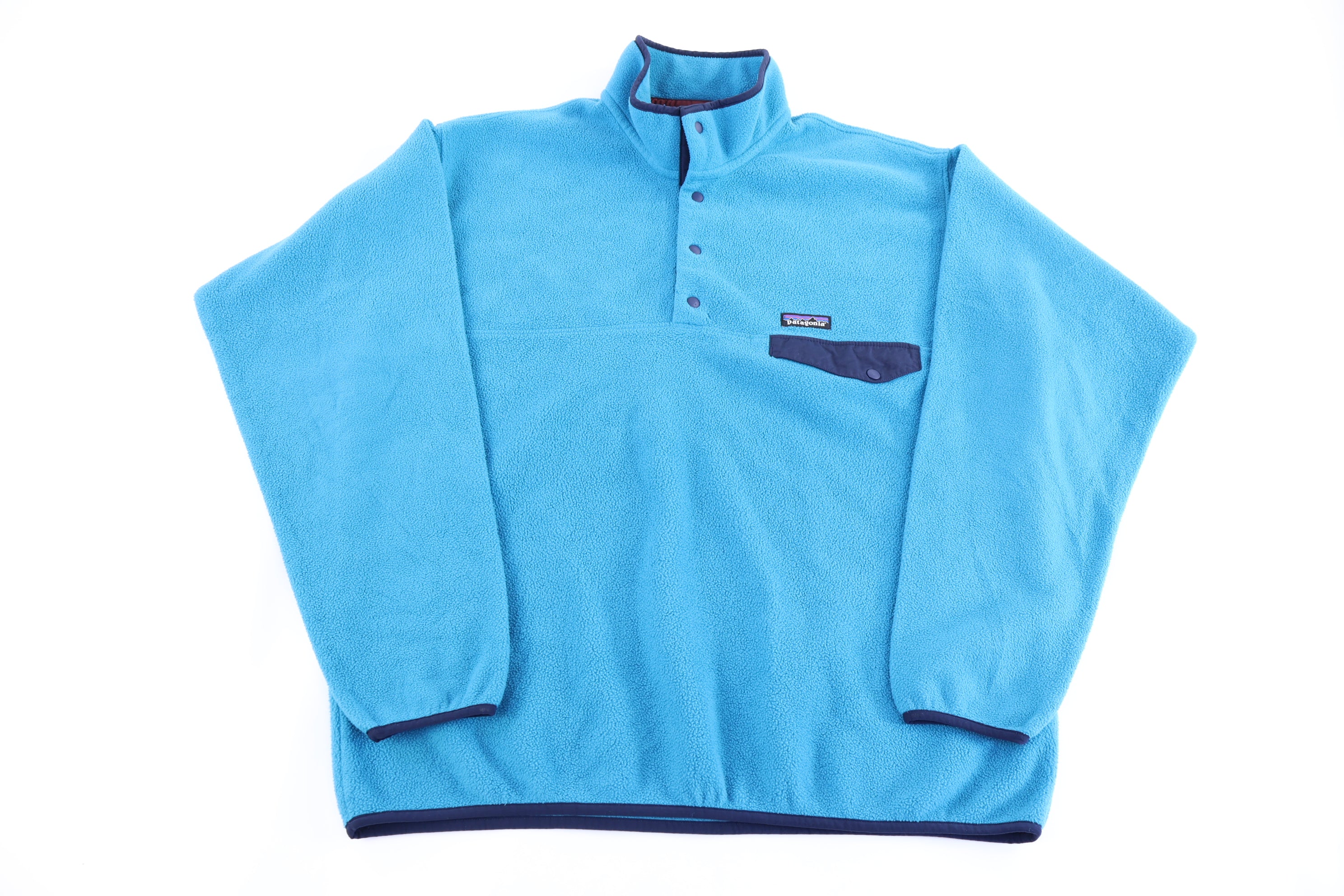 Patagonia Synchilla Logo Patch Snap-T Fleece Pullover