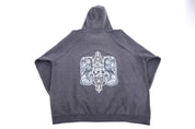 Vintage Top Heavy Dragon Graphic Pullover Hoodie
